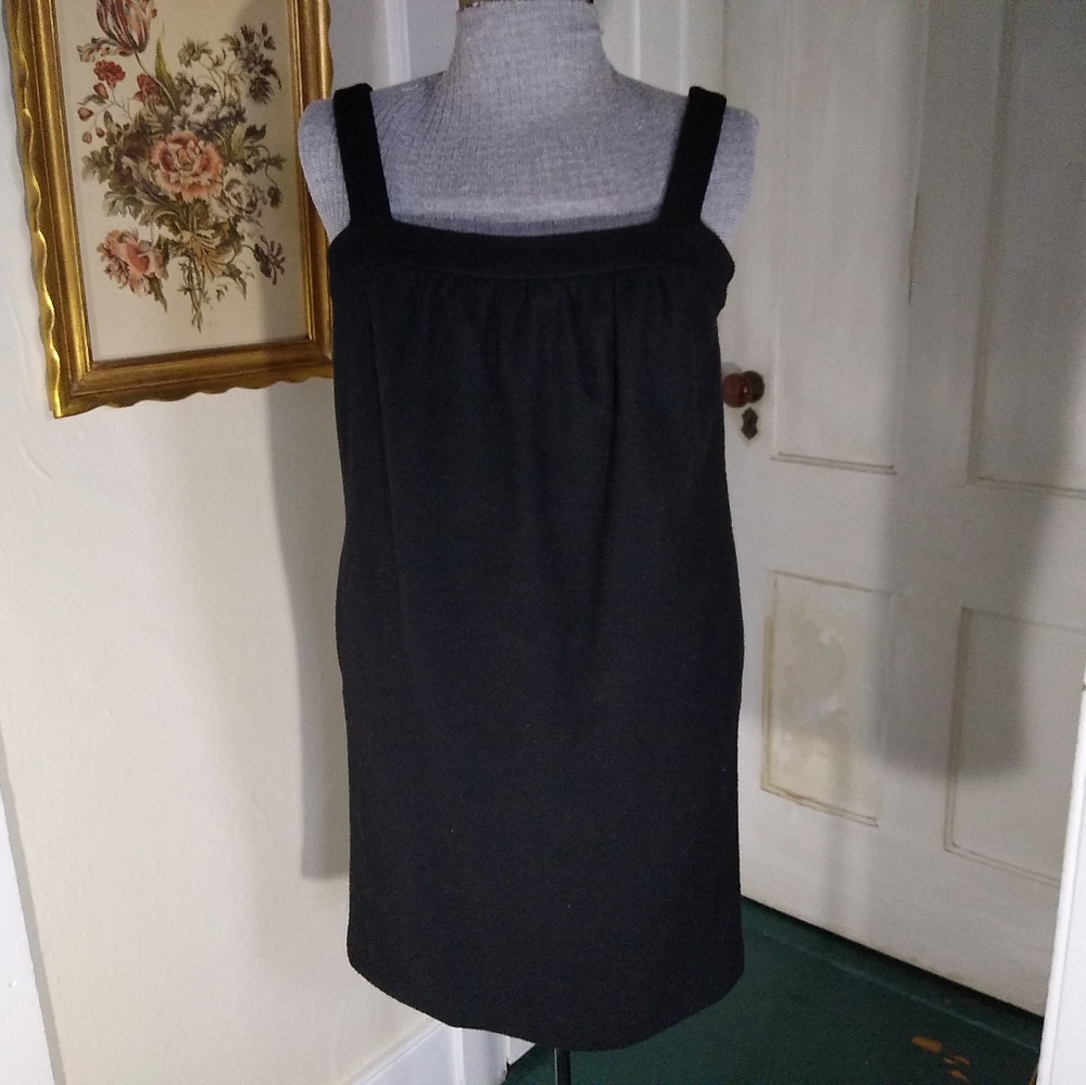 J. Crew Black Sleeveless Dress